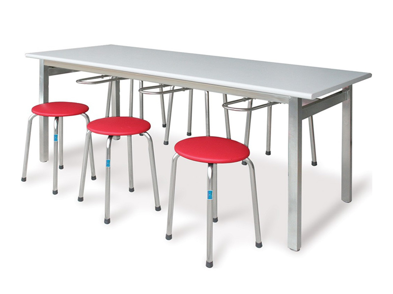 Bàn gấp khung thép