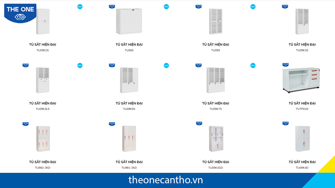 Các mẫu tủ sát hiện đại của Nội Thất The One.