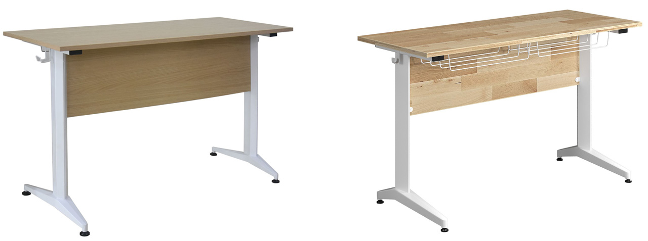 Bàn gỗ công nghiệp và gỗ tự nhiên của The One.