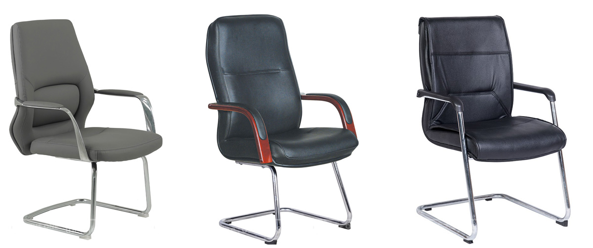 Mẫu ghế họp chân quỳ The One.