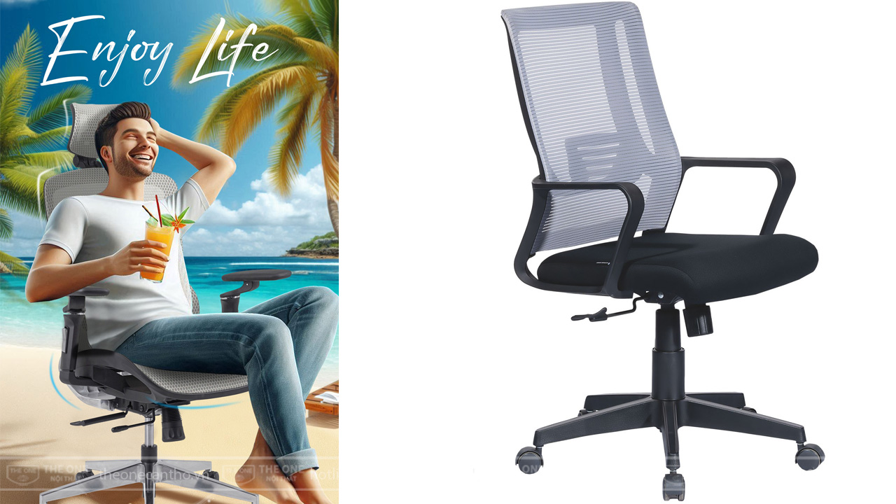 Ghế lưới văn phòng có tác động trực tiếp tới hiệu quả làm việc của nhân viên.