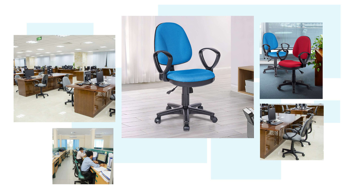 Ghế phù hợp với đa dang môi trường làm việc khác nhau.