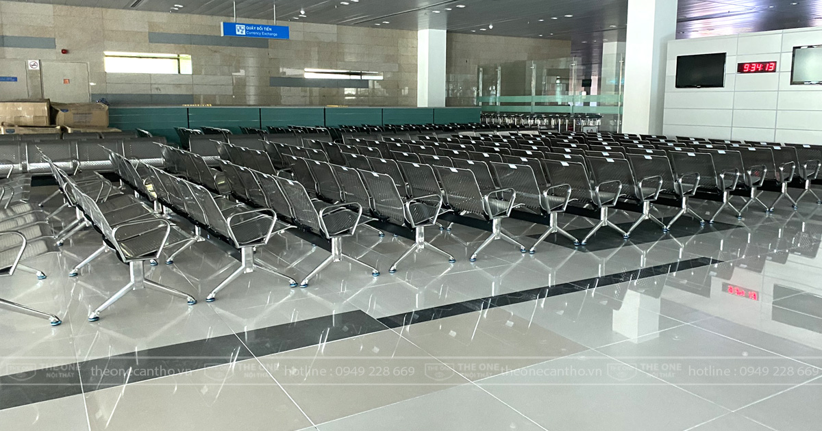 Ghế chờ The One được cung cấp tại Sân bay Cần Thơ.