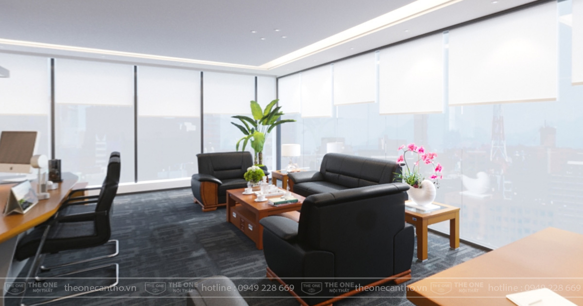 Sofa văn phòng hiện đại tối ưu hóa không gian làm việc.