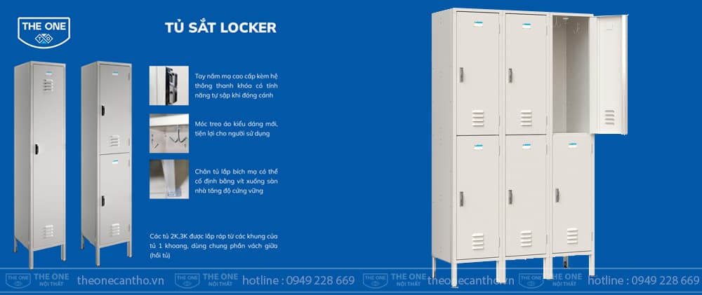 tủ locker tại Cần Thơ