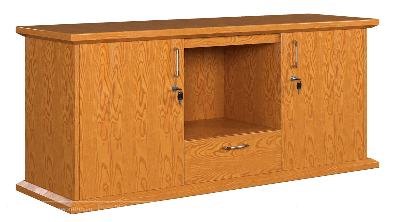 Tủ phụ gỗ Veneer.