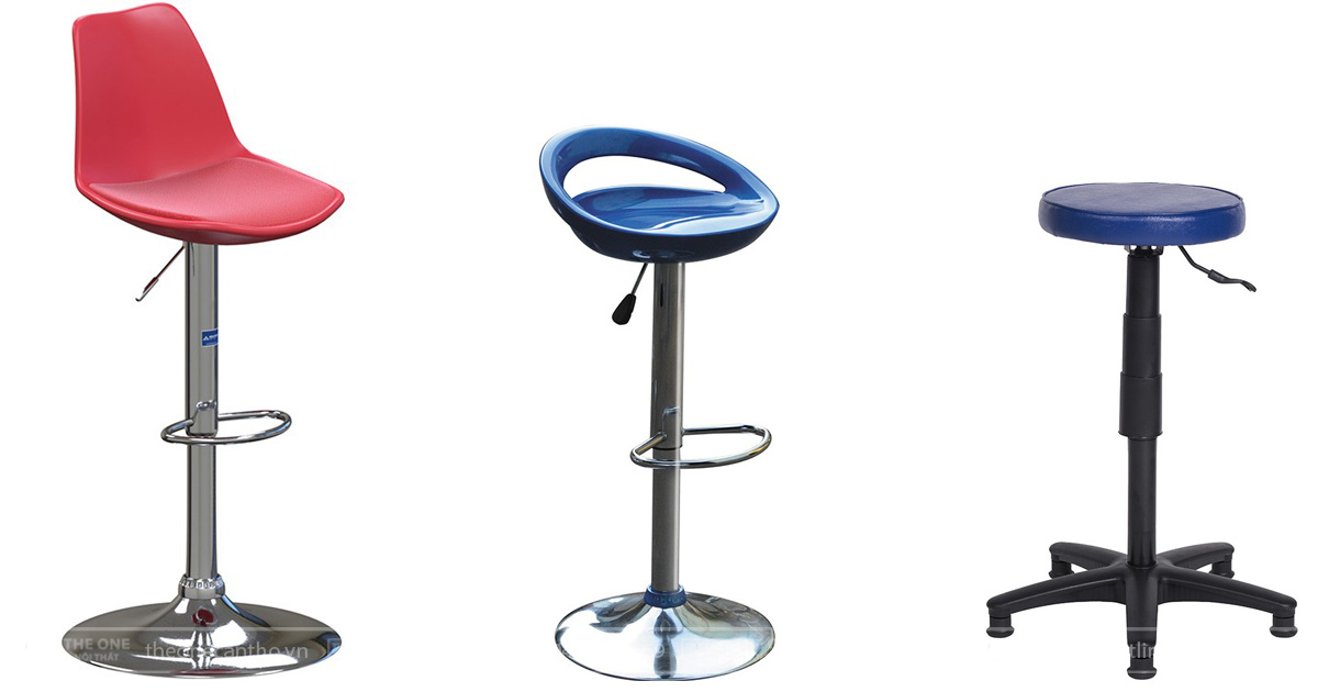 Ghế bar The One được thiết kế đa dạng về mẫu mã.