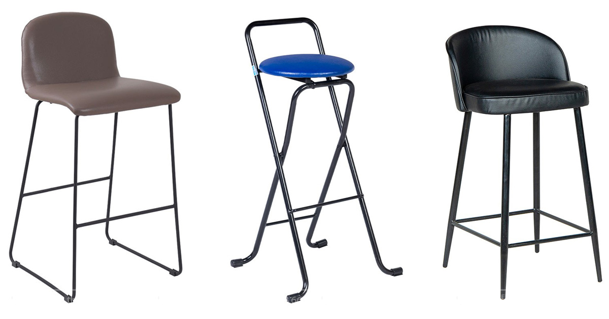 Ghế quầy bar chân sắt The One.