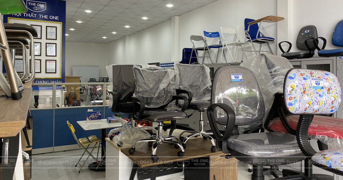 Showroom trưng bày sản phẩm nội thất The One tại Cần Thơ.