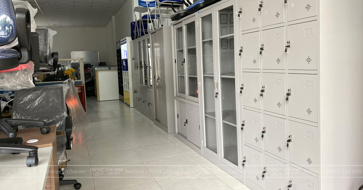 Showroom trưng bày các sản phẩm của nội thất The One tại Cần Thơ.