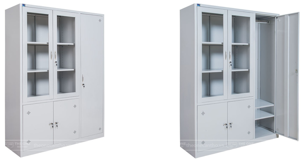 Tủ hô sơ sắt The One được thiết kế với nhiều tính năng sử dụng.
