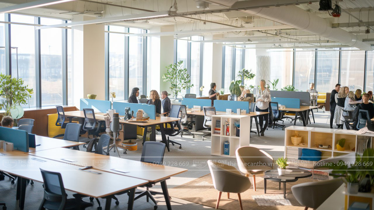 Một văn phòng được trang bị nội thất chất lượng sẽ tạo ra một không gian làm việc lý tưởng.