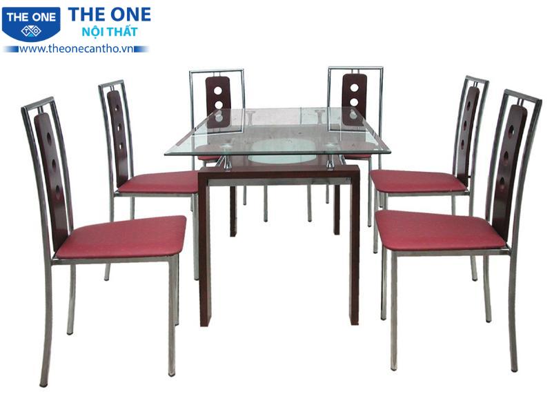 Bàn ghế ăn khung thép B51-G51