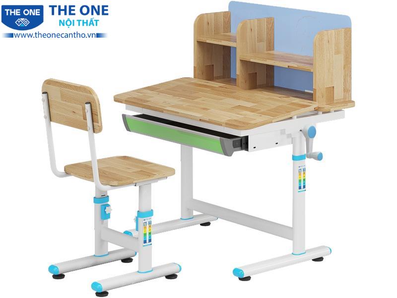 Bàn học liền giá BHS32-4