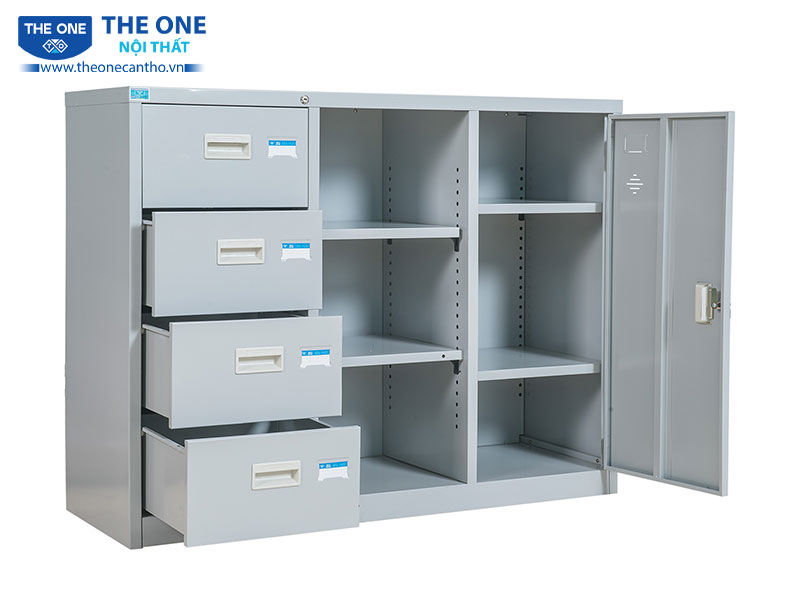 TỦ SẮT GHÉP KHỐI TU118-4D