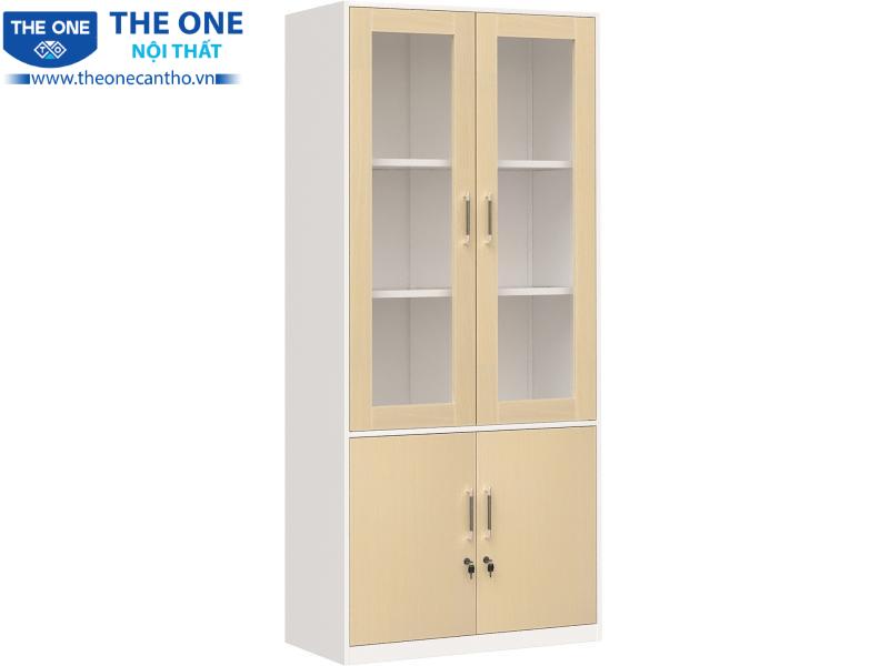 Tủ sắt cánh gỗ TU09K3GM