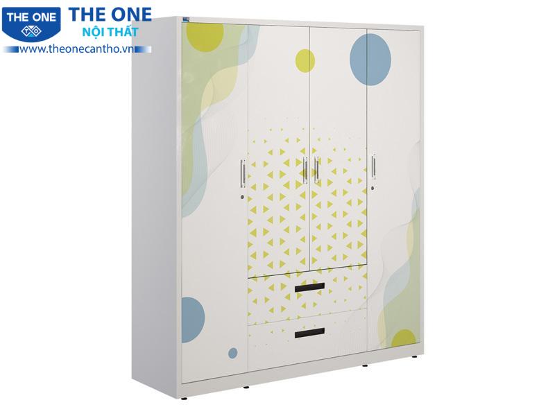 Tủ sắt gia đình in UV TU20B3C4UV