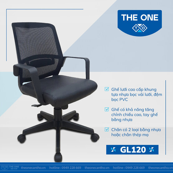 Các mẫu ghế văn phòng nội thất The One năm 2023